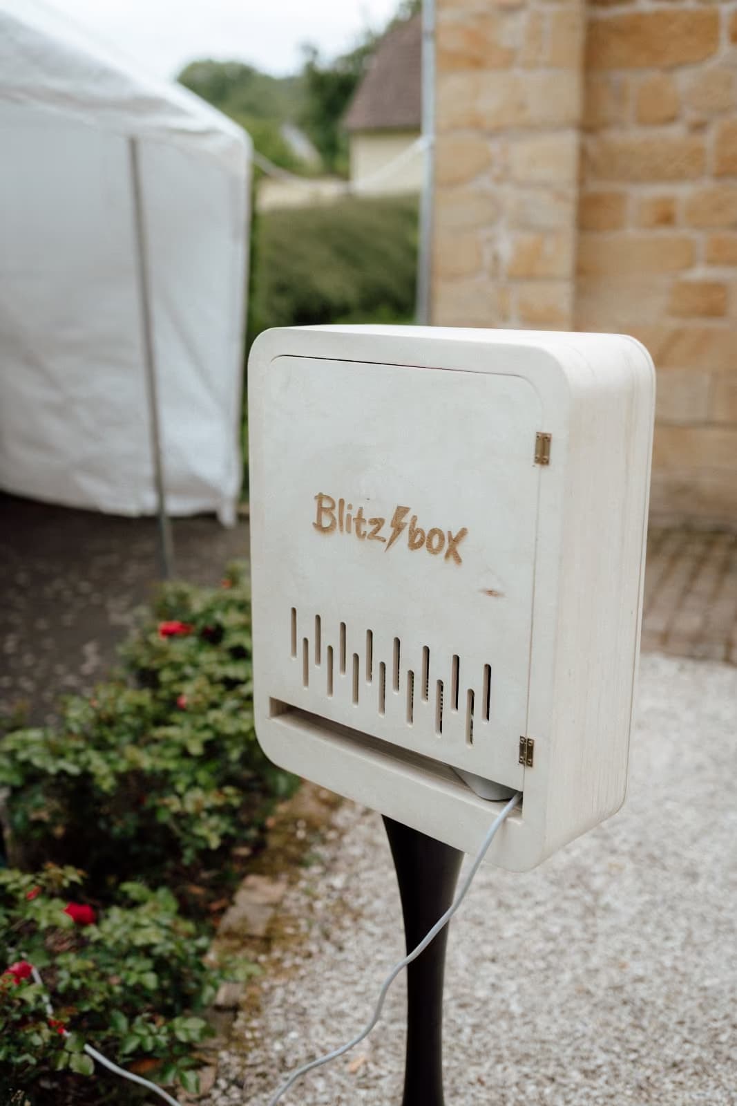 Fotobox Setup Dunkel