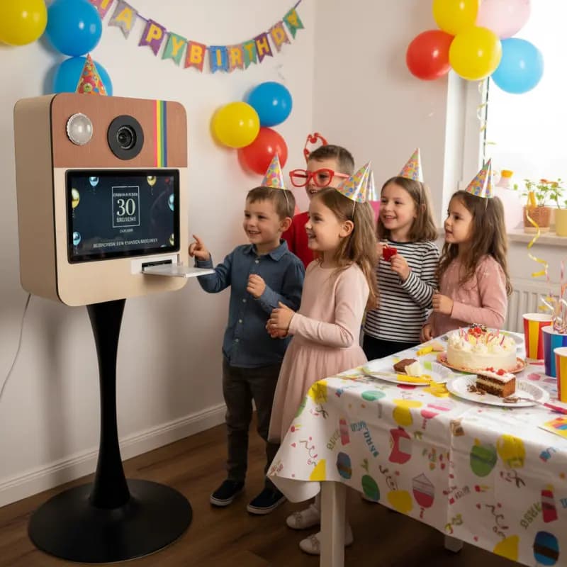 BLITZBOX Fotobox Kindergeburtstag